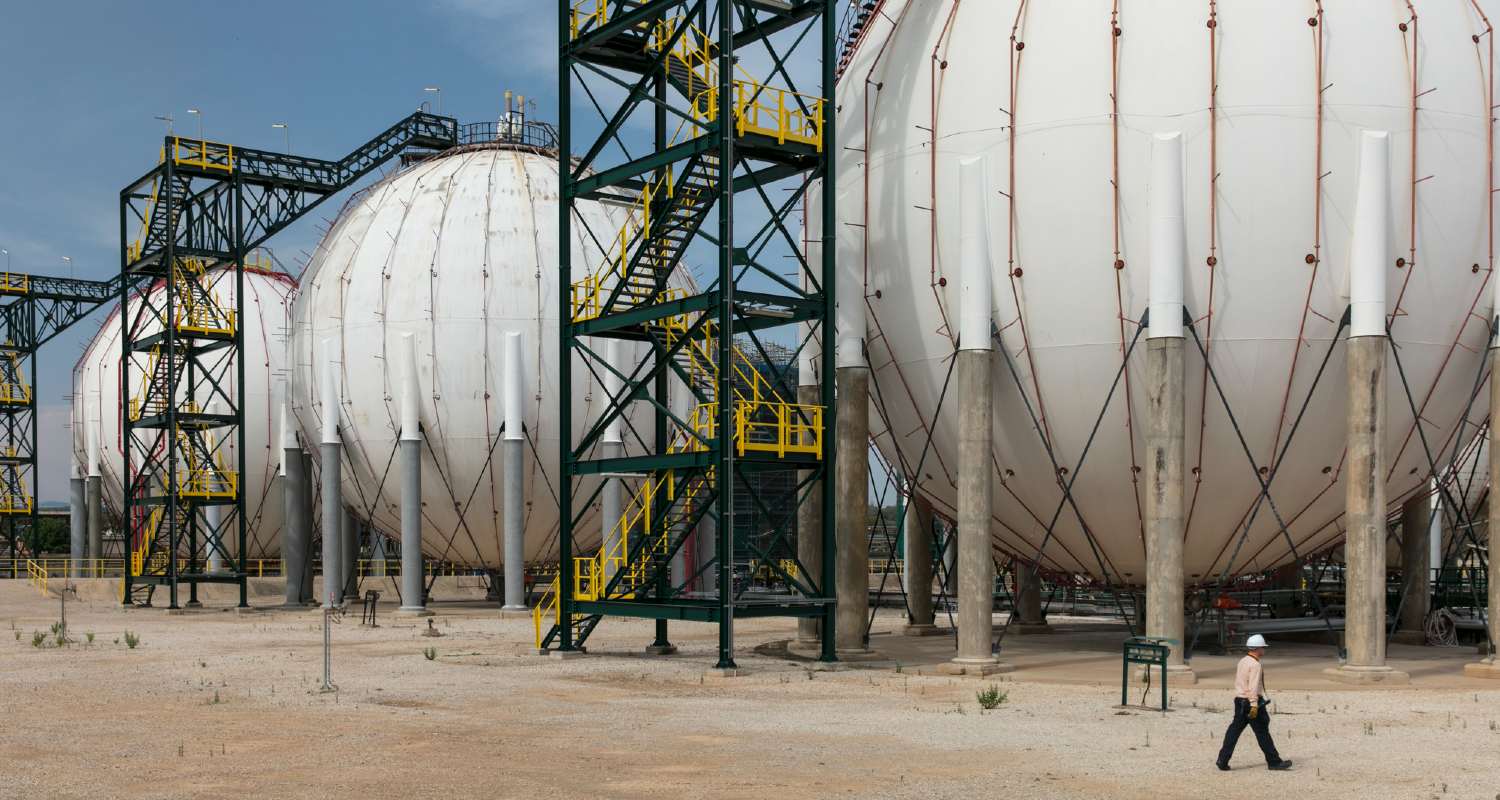 Tancs de la refineria